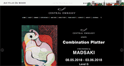 Desktop Screenshot of centralembassy.com
